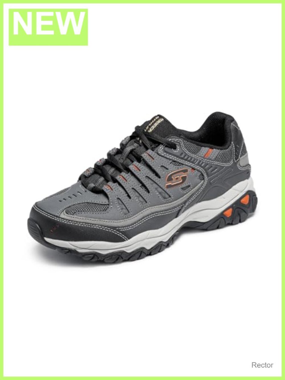 Men's Memory Foam Lace-Up Athletic Sneakers Training Shoes